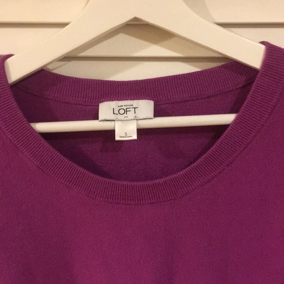 💝DONATED💝 LOT of 4 LOFT Sweaters Cardigan Tops - Picture 8 of 13